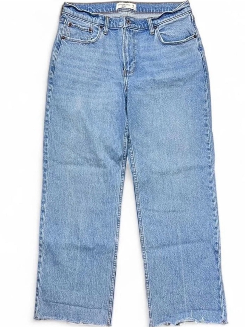 Short Abercrombie & Fitch Jeans The Baggy Low Rise Womens 29/8 Straight Leg